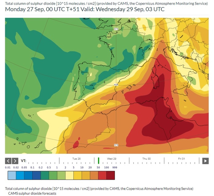 Eruzione Canarie Nube Vulcanica Sfiora Centro Sud Italia Notizie Ansa It