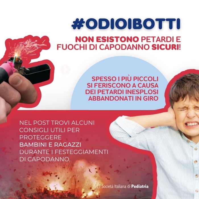 Capodanno: pediatri, non esistono petardi sicuri per i bimbi - Sanità 