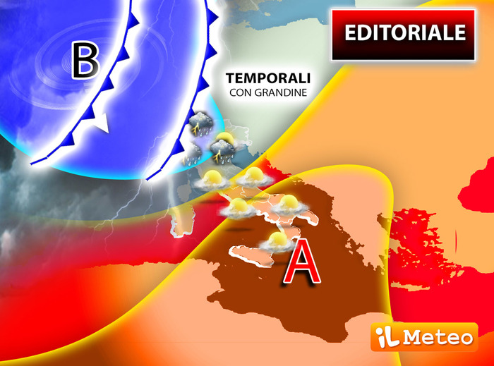 Meteo: In Arrivo Temporali E Grandine Al Nord,stabile Il Sud - Notizie ...