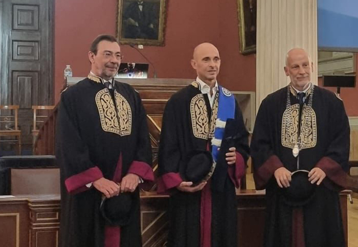 Sanit ad Atene laurea honoris causa al prof. Ciro Esposito