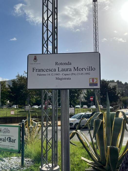 A Caserta rotonda intitolata a Francesca Laura Morvillo – Notizie