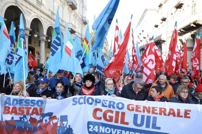 Lo Sciopero Generale Di Cgil E Uil Contro La Manovra Arriva Al Nord ...