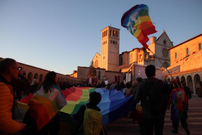 Extraordinary Assisi March of Peace staged for Palestine