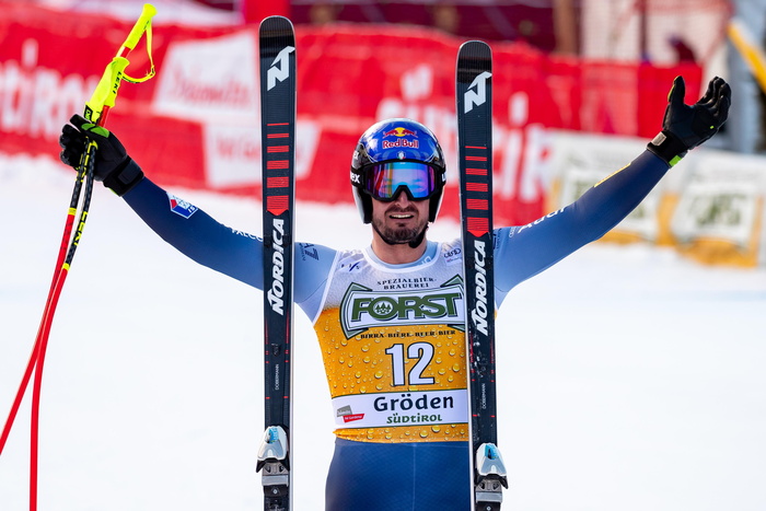 Skiing: Paris triumphs in downhill in Val Gardena