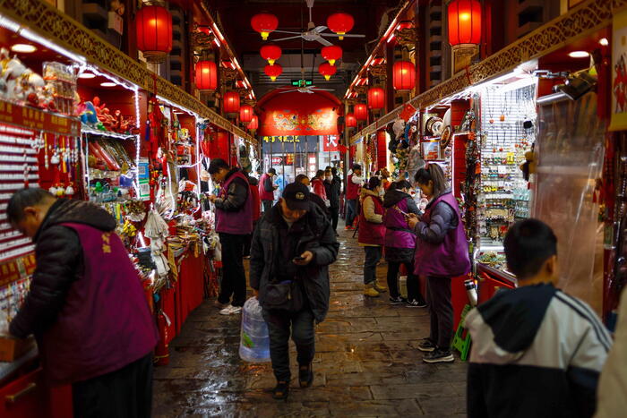 Cina in deflazione a dicembre, prezzi al consumo a -0,3%