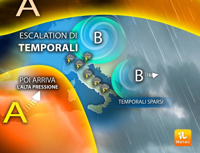 Meteo: Instabilità Fino A Giovedì, Nel Weekend Torna Bel Tempo ...