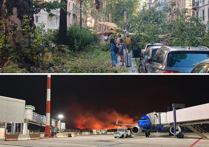 Fiamme E Nubifragi, Mappa Delle Emergenze Nelle Regioni - Notizie - Ansa.it