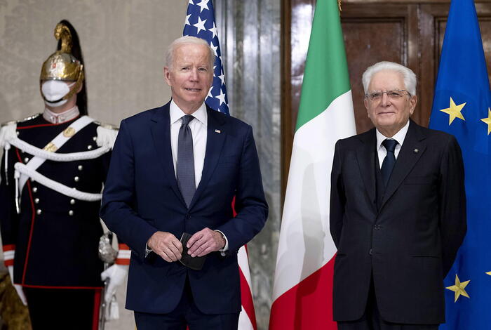 Mattarella a Biden,in nome nostri valori comuni no al terrorismo