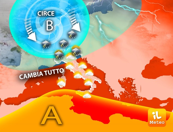 Arriva Ciclone Dal Nord, Tempo Instabile E Calo Delle Temperature ...