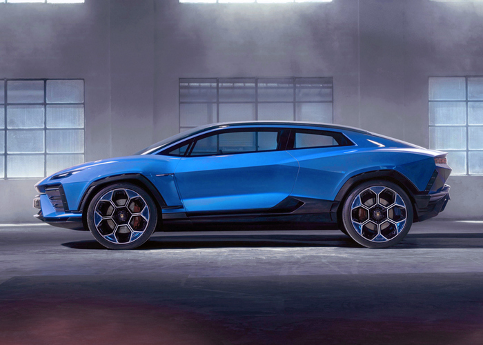 Lamborghini Lanzador, ecco la prima coupé elettrica 4 posti