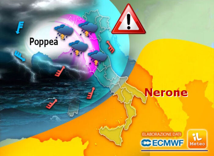 Ultimi giorni di caldo in arrivo un ciclone dal Nord Europa