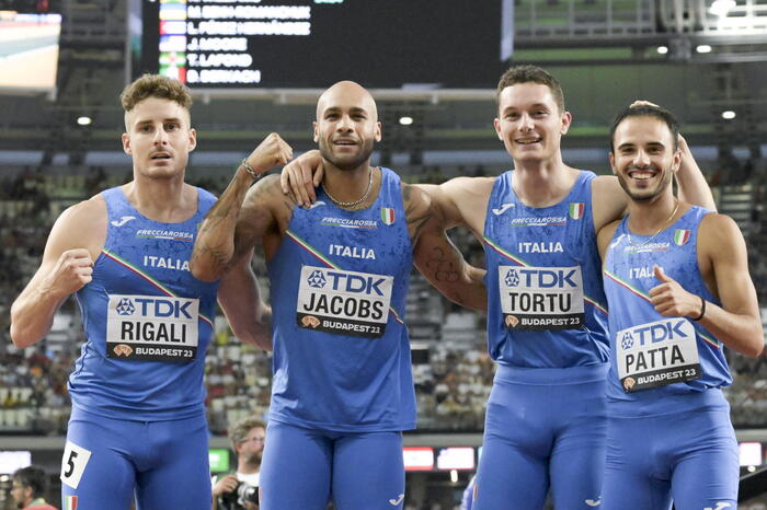 Atletica: la 4x100 uomini si qualifica per le Olimpiadi