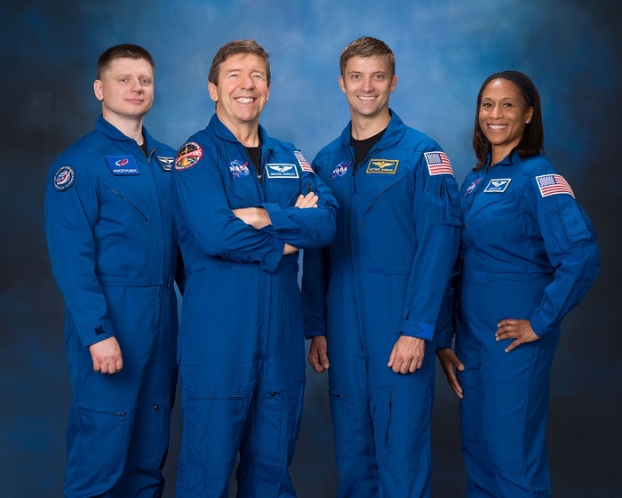 Three Americans and a Russian in Crew-8 on the way to the Space Station ...