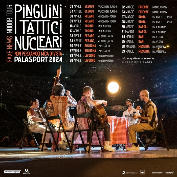 Pinguini Tattici Nucleari, da aprile nei palasport - Musica 