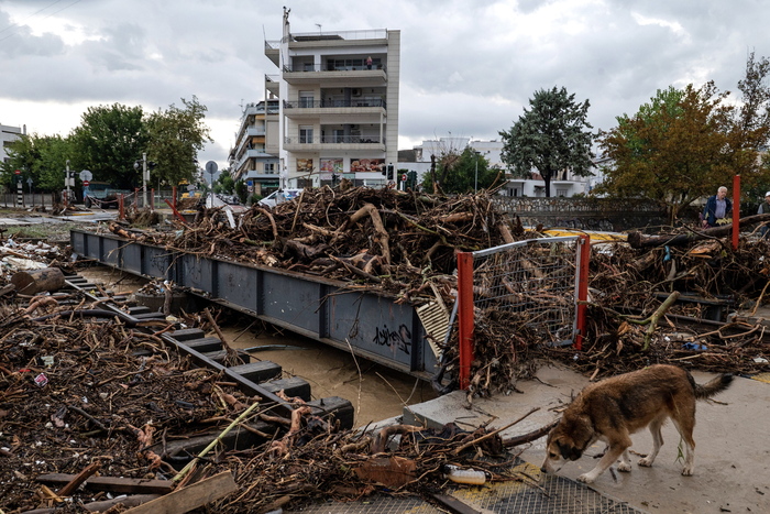 La Tempesta Elias Devasta Volos In Grecia Primopiano Ansa It