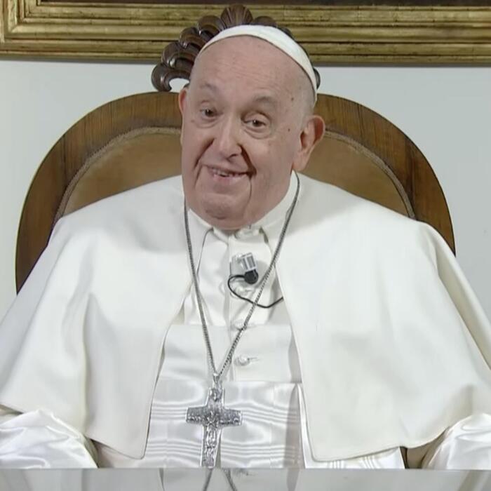 Papa Francesco domenica a Che tempo che fa