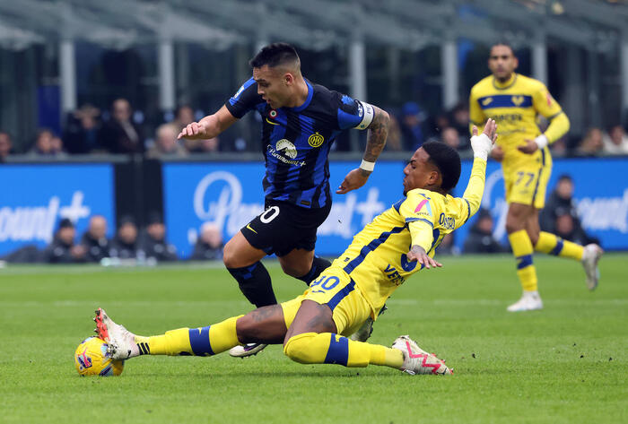 Serie A: 2-1 Al Verona, Inter Campione D'inverno - Notizie - Ansa.it