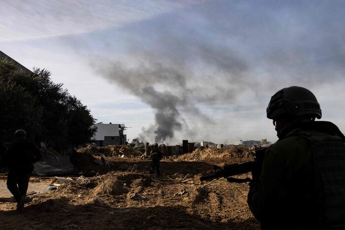 SCATTIdelGIORNO-PALESTINIAN-ISRAEL-CONFLICT RIPRODUZIONE RISERVATA &copy; ANSA/AFP