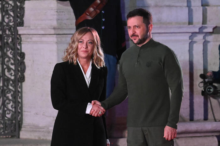 Zelensky a Roma,  incontro bilaterale con Meloni – Notizie – Ansa.it