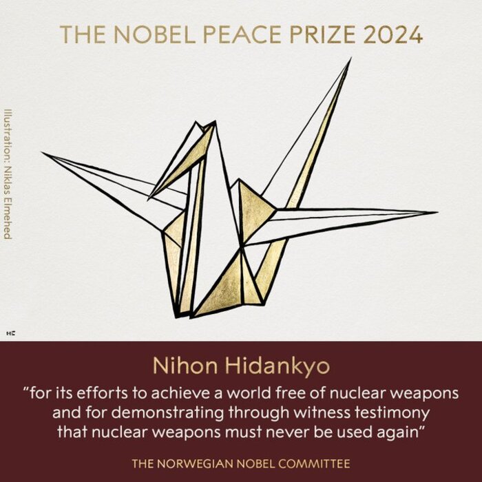 Il premio Nobel per la pace 2024 all’organizzazione  giapponese Nihon Hidankyo – Notizie – Ansa.it