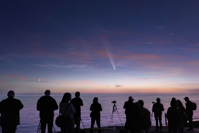 La cometa C/2023 dà ancora spettacolo  DIRETTA ALLE 19.15