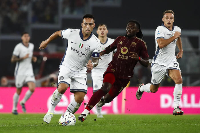 Roma-Inter 0-1 DIRETTA e FOTO