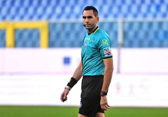 Colombo arbitra Milan-Napoli, a Marchetti Empoli-Inter