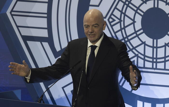 Infantino a Trump: 'Avremo un grande Mondiale 2026 negli Usa'