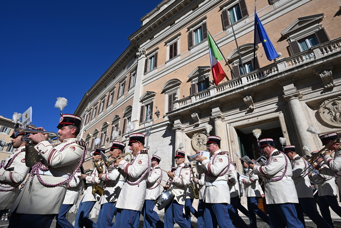 La Banda dell’Esercito a Montecitorio – Primopiano – Ansa.it