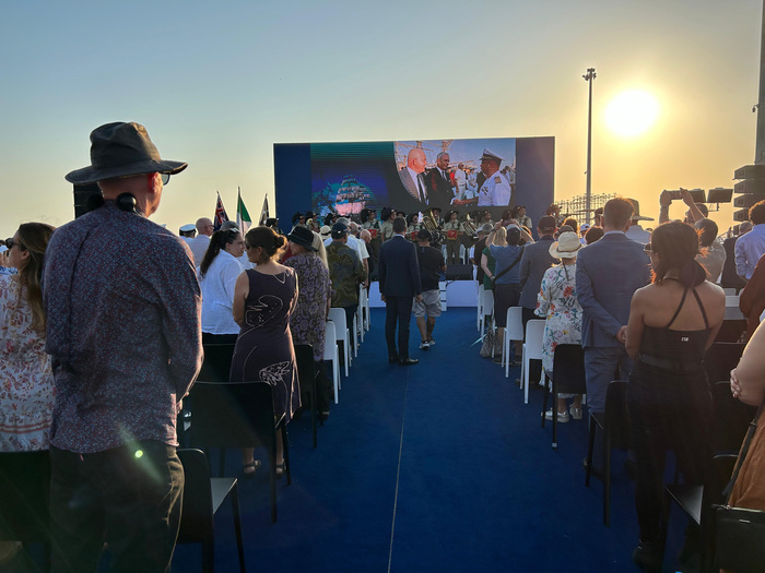 'Goodbye Darwin',Amerigo Vespucci bids farewell to Australia