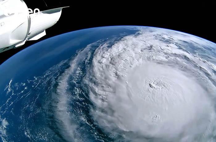 L'uragano Milton visto dalla Stazione Spaziale Internazionale   VIDEO