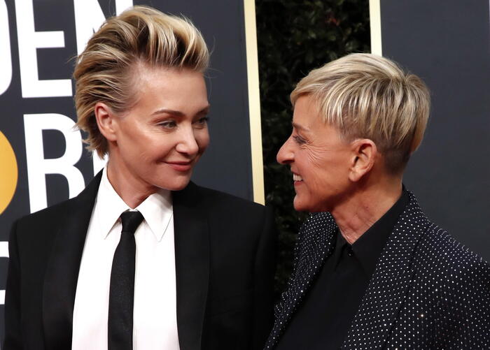 Ellen DeGeneres e Portia de Rossi celebrano 20 anni assieme