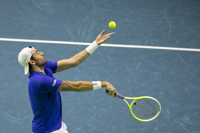 Davis Cup: Berrettini puts Italy 1-0 up in semi-final