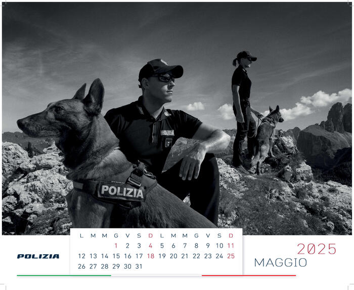 La Polizia di Stato presenta il calendario 2025 – Eventi – Ansa.it