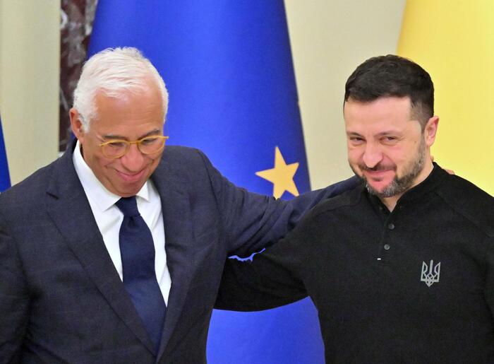 Ucraina: Costa, Kallas e Kos a Kiev. Zelensky: 'Tregua solo dopo l'invito Nato e pacchetto armi' - Altre news - Ansa.it