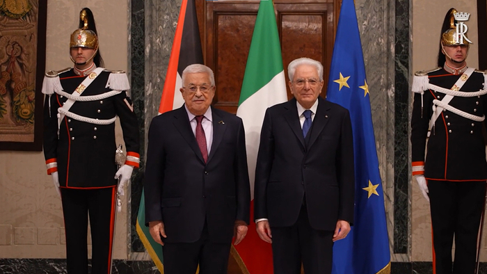 Mattarella Ad Abu Mazen "Soluzione Due Popoli-due Stati Sia Immediata ...