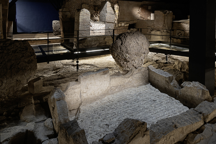 Al Foro Romano nei 'giardini delle spezie' di Domiziano