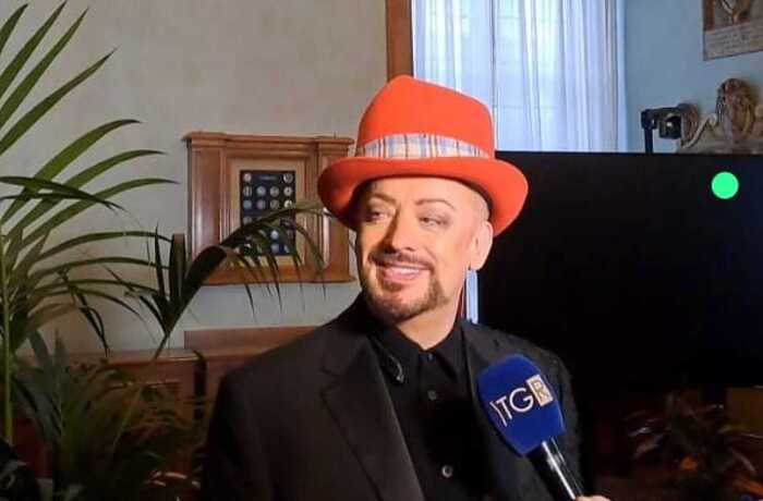 Boy George, 'è bello essere a Roma, adoro lavorare sempre'