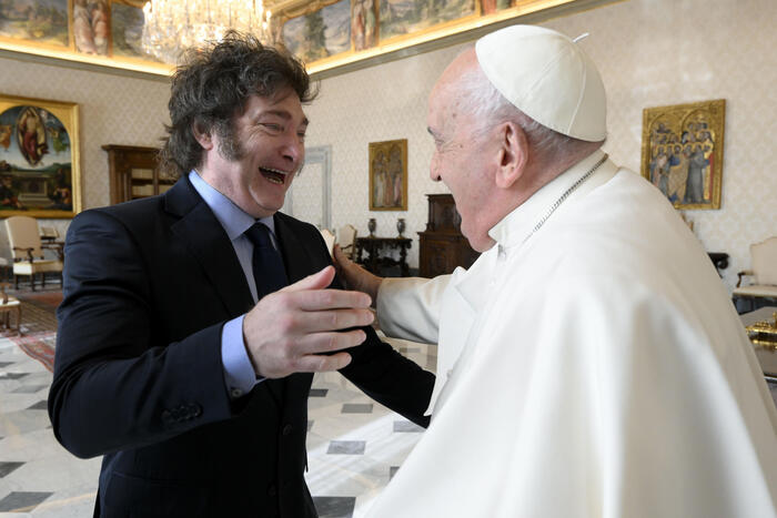 The Pope Receives Milei In The Vatican, An Hour Of Conversation - News ...