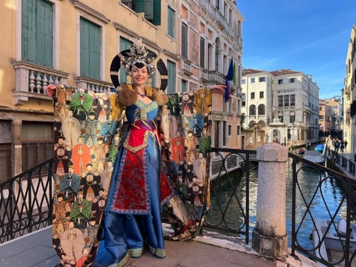 Passerella in piazza per la 'Maria' del Carnevale di Venezia - Notizie 