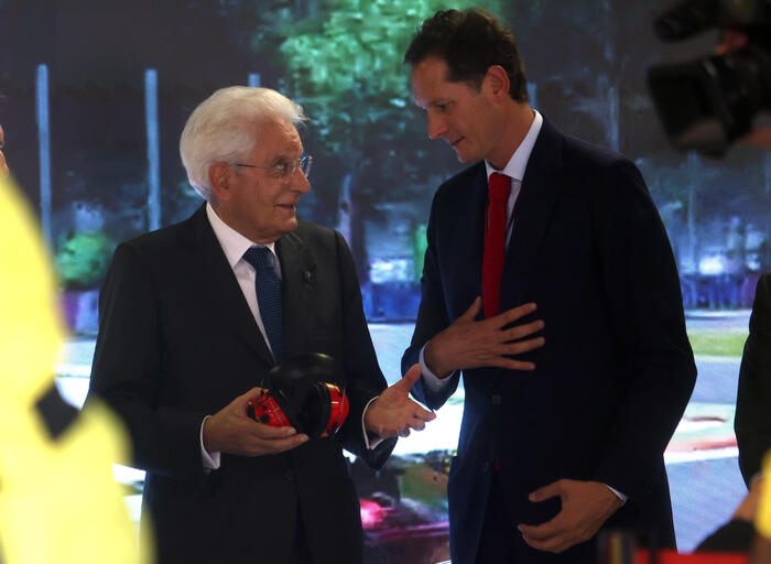 Elkann sees Mattarella and confirms commitment to Italy