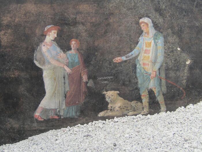 Images of Trojan War found at Pompeii