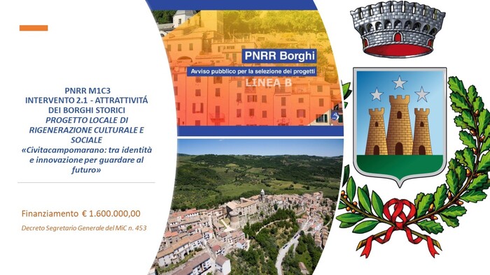 Pnrr: Civitacampomarano Ottiene Fondi Bando Borghi - PNRR - Ansa.it