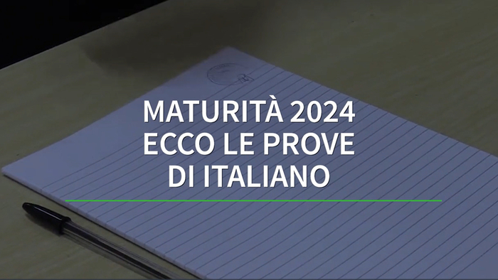 Maturita' 2024, ecco le prove di italiano