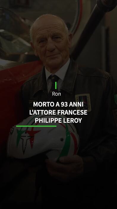 Morto A Anni L Attore Francese Philippe Leroy Short Video Ansa It