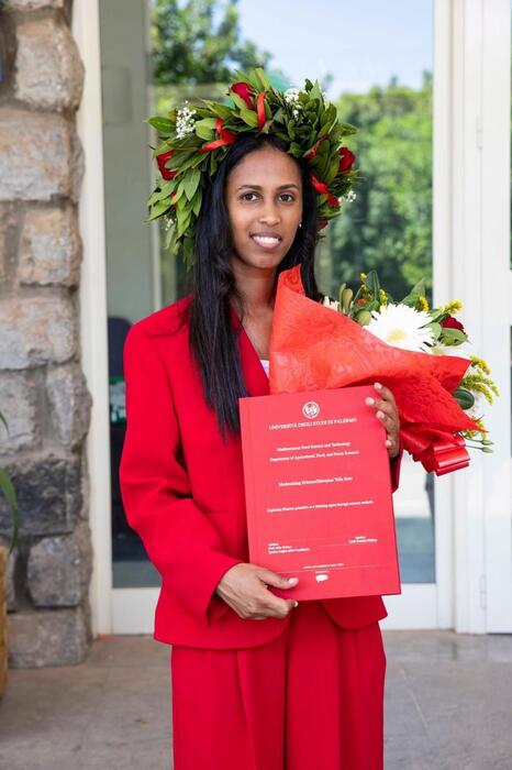 Dall'Etiopia a Palermo, si laurea grazie a corridoi universitari