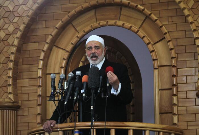 Ismail Haniyeh   RIPRODUZIONE RISERVATA &copy; ANSA/AFP