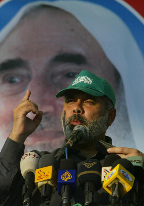 Ismail Haniyeh   RIPRODUZIONE RISERVATA &copy; ANSA/AFP