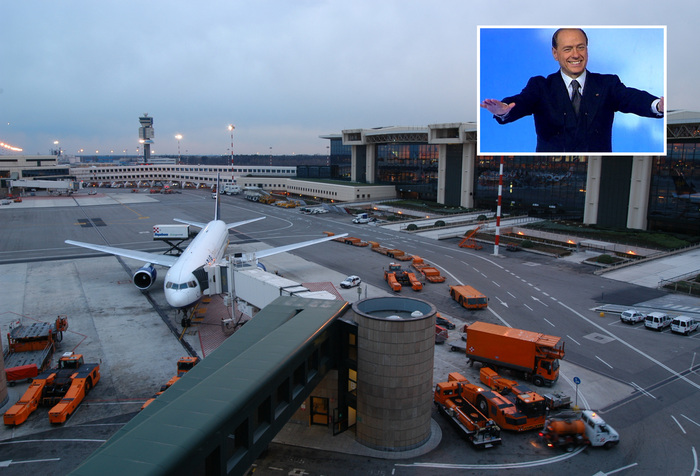 Row over naming Milan airport after Berlusconi