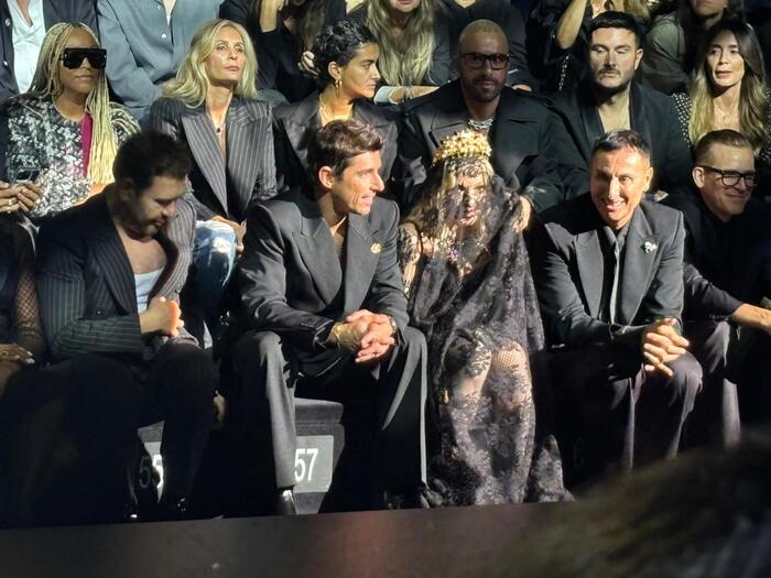 Madonna stars at Dolce & Gabbana fashion show in Milan